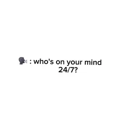 who's on your mind?