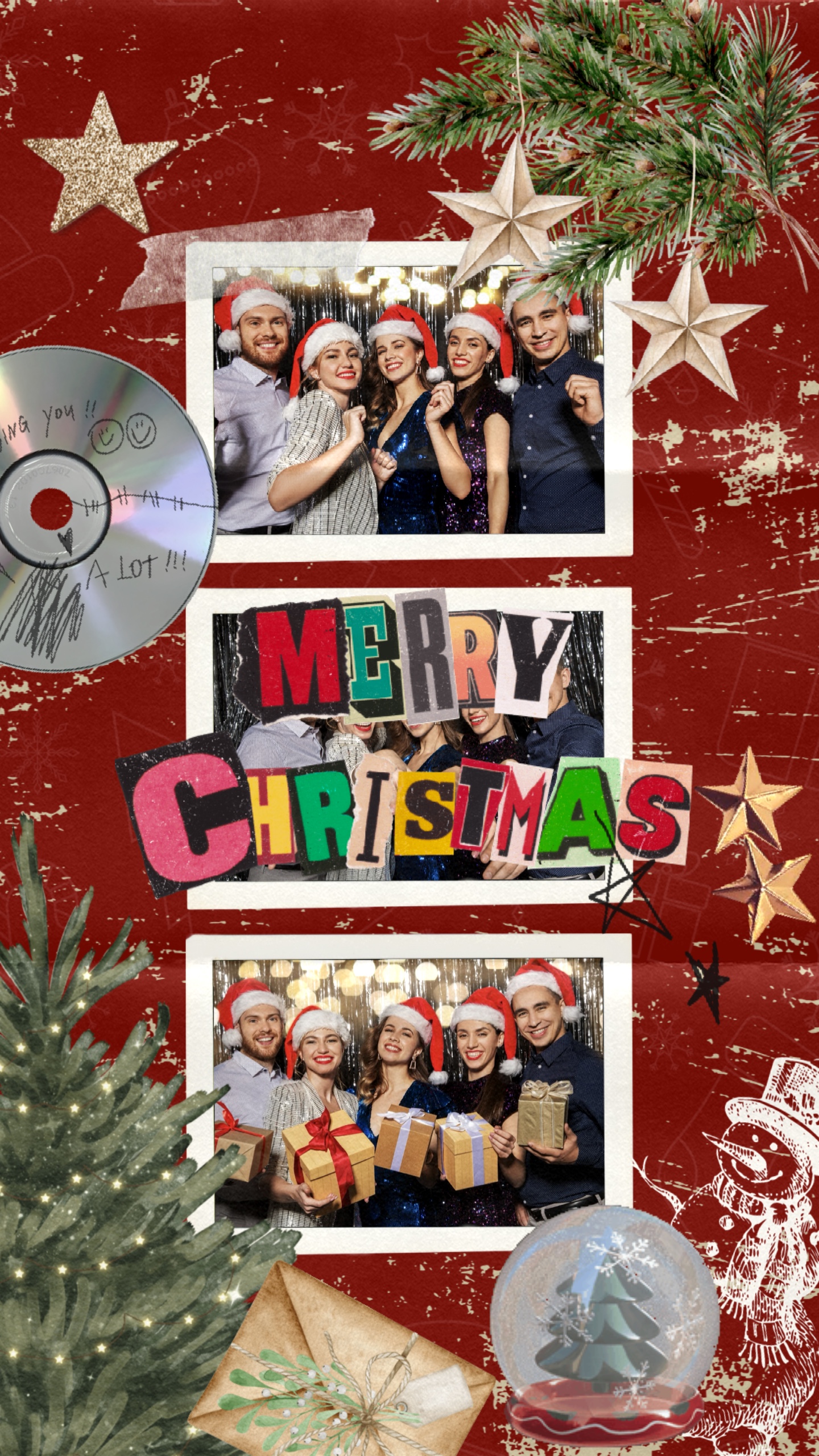 Álbum de recortes de natal✨