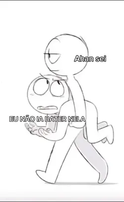 Eu não ia bater nela