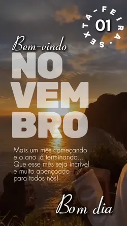 Bem-vindo Novembro 