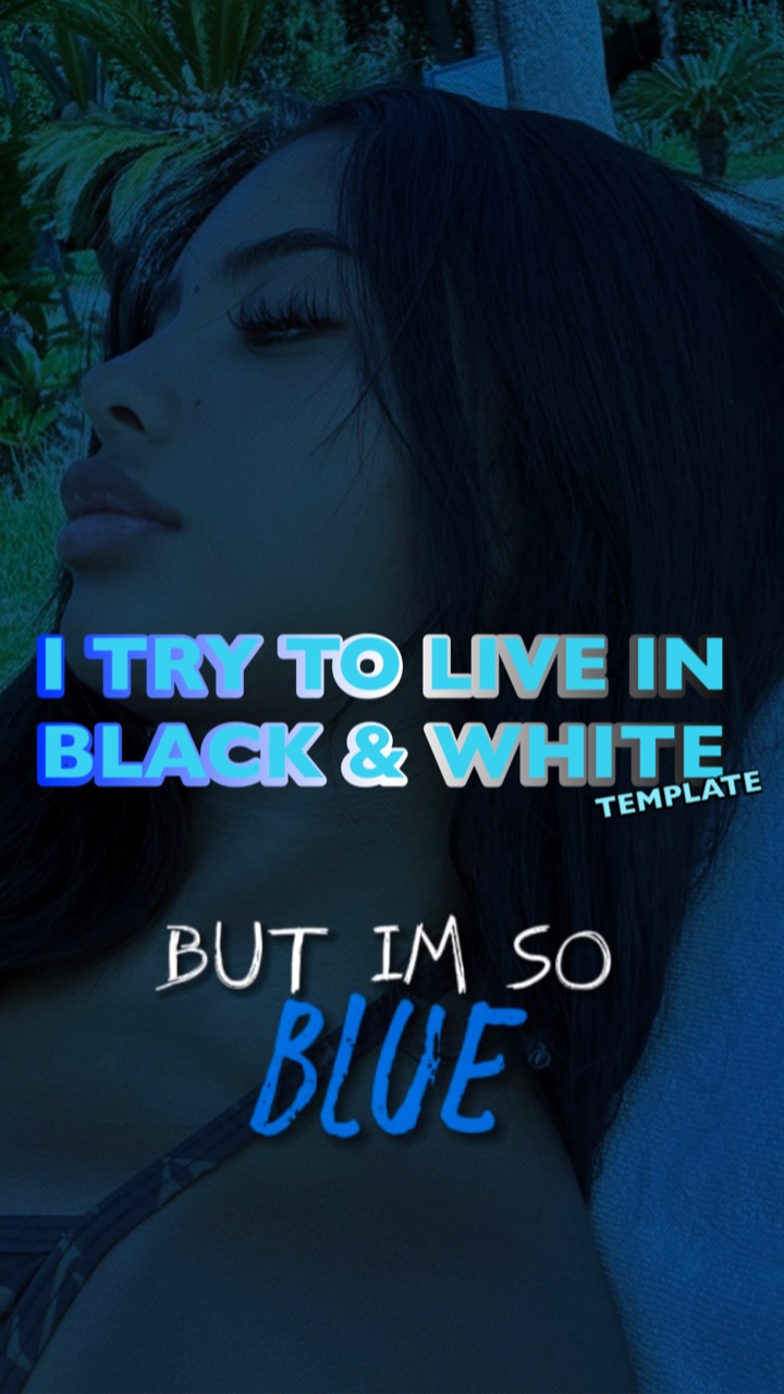But I’m so blue 💙