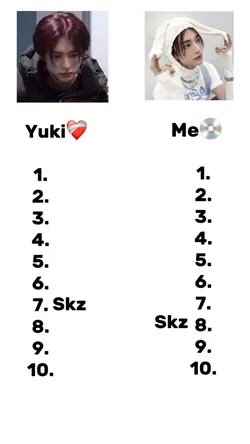 Kpop ranking ⭐️