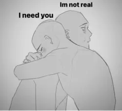 He’s not real 😭