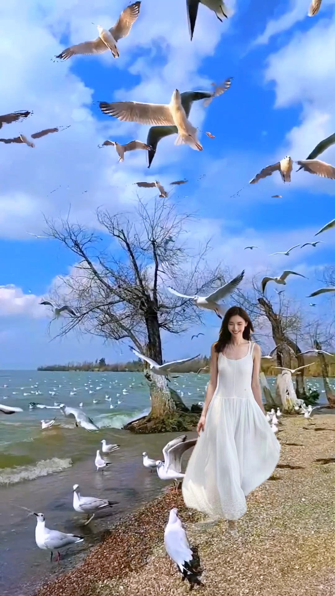 Belleza junto al mar