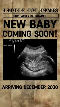 BABY ANNOUNCEMENT