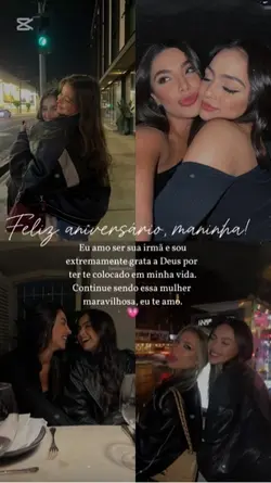 Parabens, maninha💗🎂