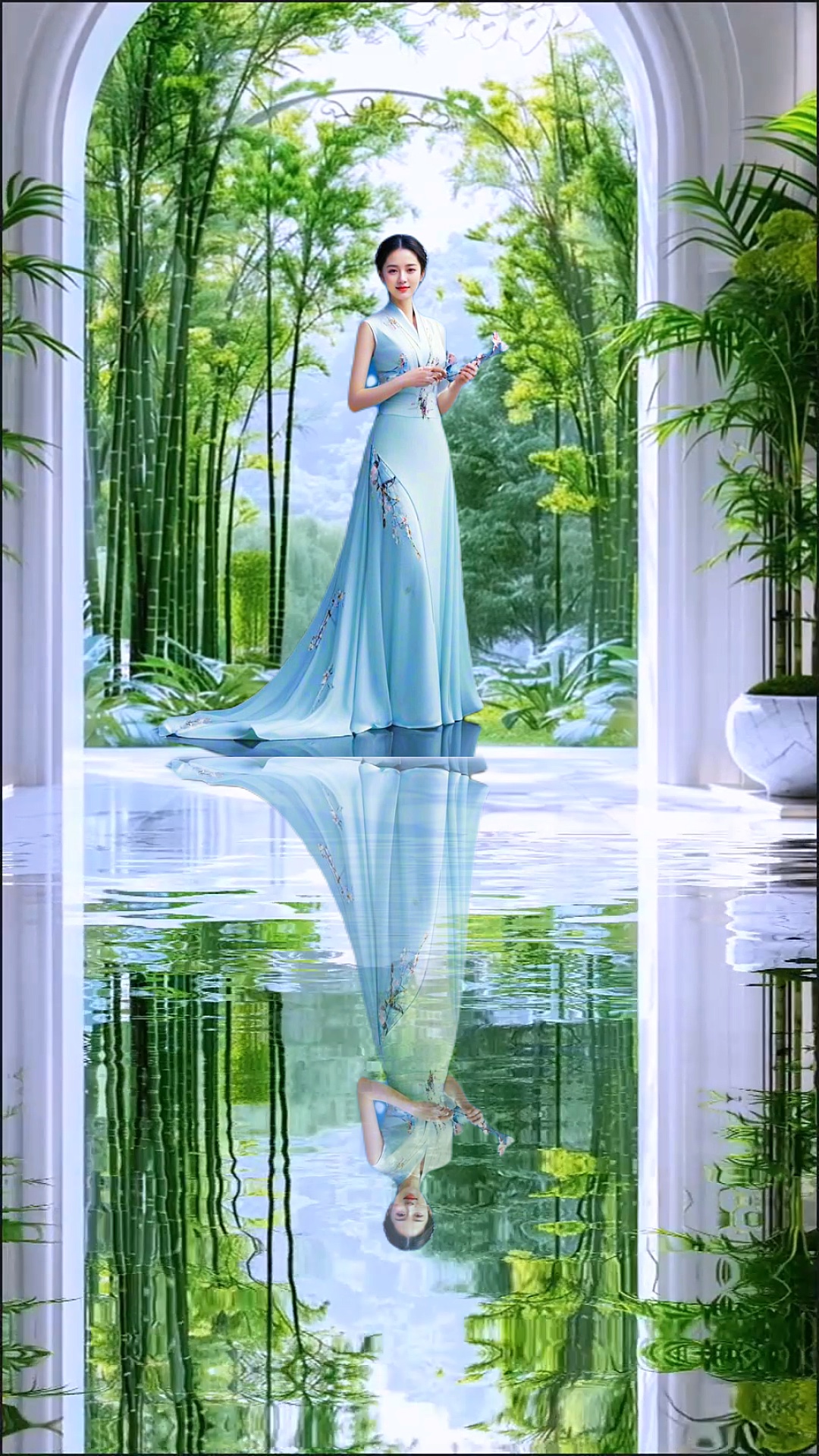 Reflection in water