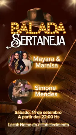 Show sertanejo 🤠