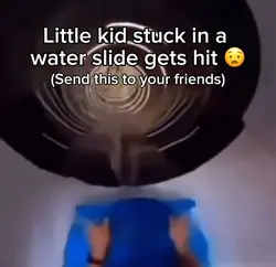 Water slide disaster