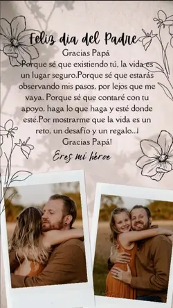 Feliz dia del padre