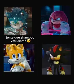 personagens brigando