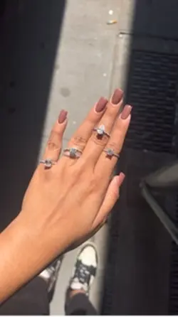 Diamond rings 