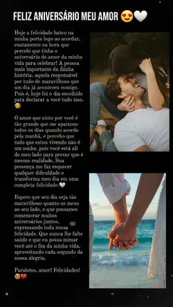 Parabens meu amor