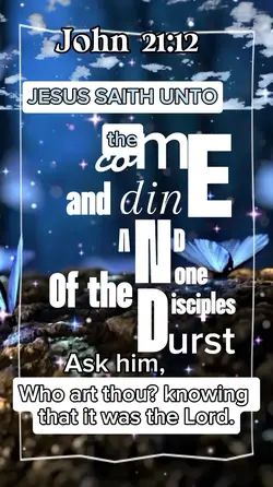 JOHN 21:12