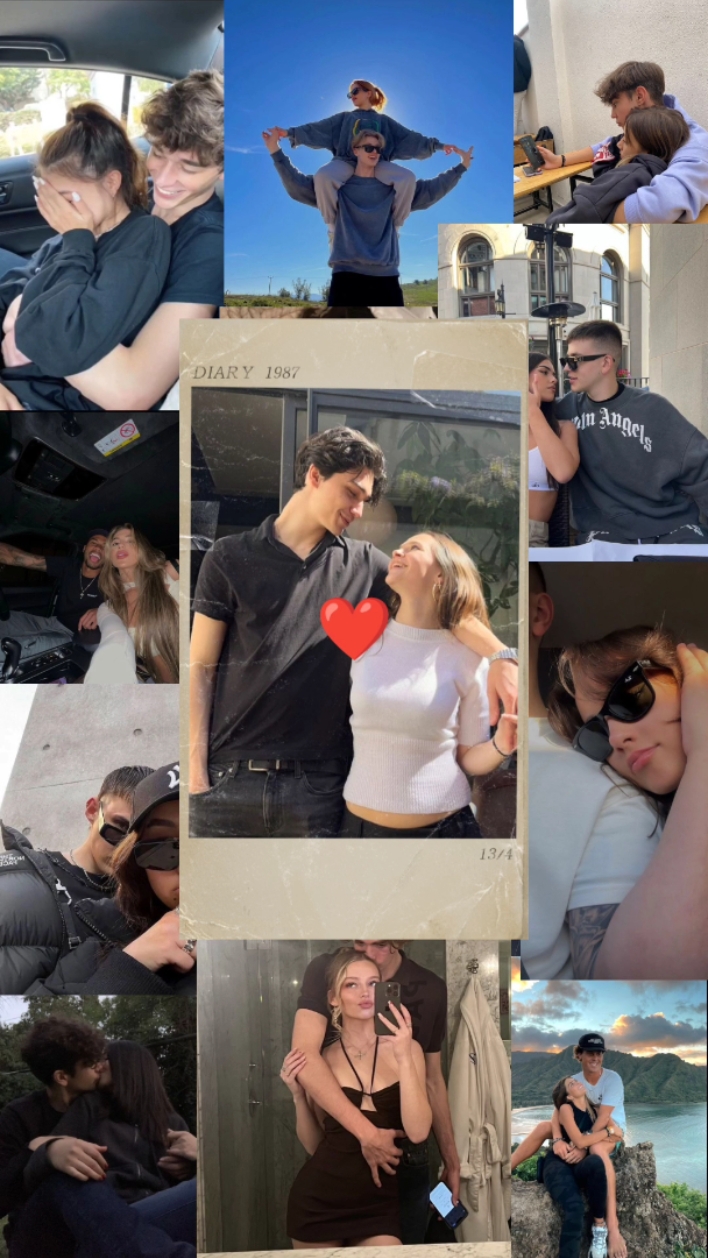 Mosaico de pareja