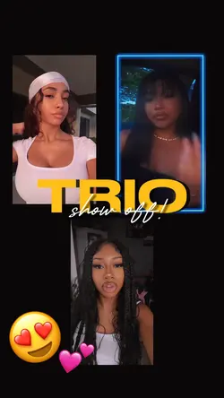 TRIO TEMPLATE😍