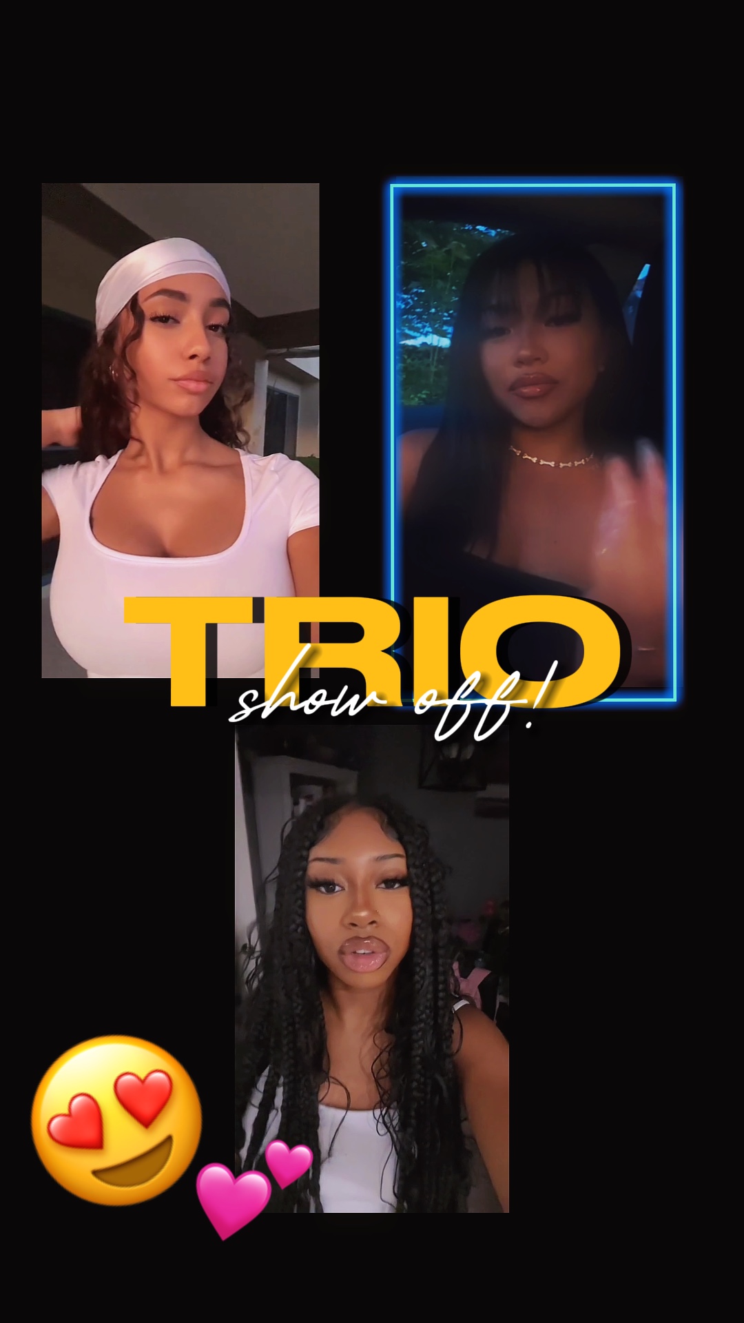 TEMPLATE TRIO😍