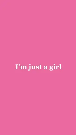 Just a girl.
