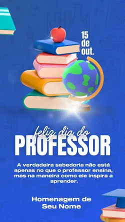 Dia do Professor 👩‍🏫 🏆