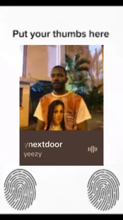 Put your thumbs here