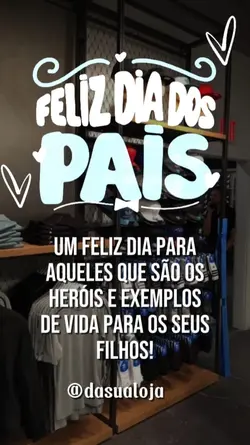 Feliz dia dos pais