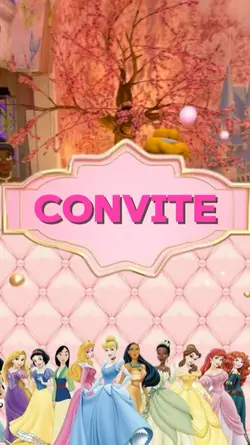 Convite Princesa