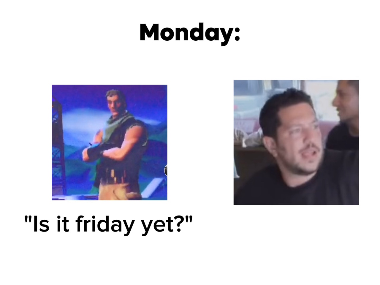 Almost friday 🤞