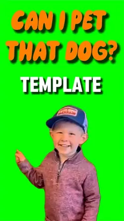 CAN I PET THAT DOG?