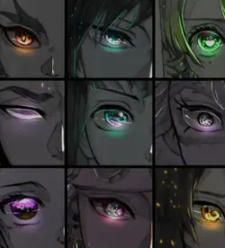 Glowing art