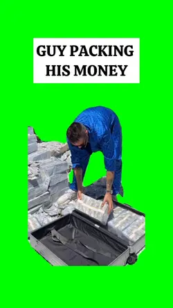 GUY PACKING MONE