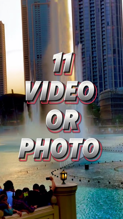 11 video veya fotoğraf 