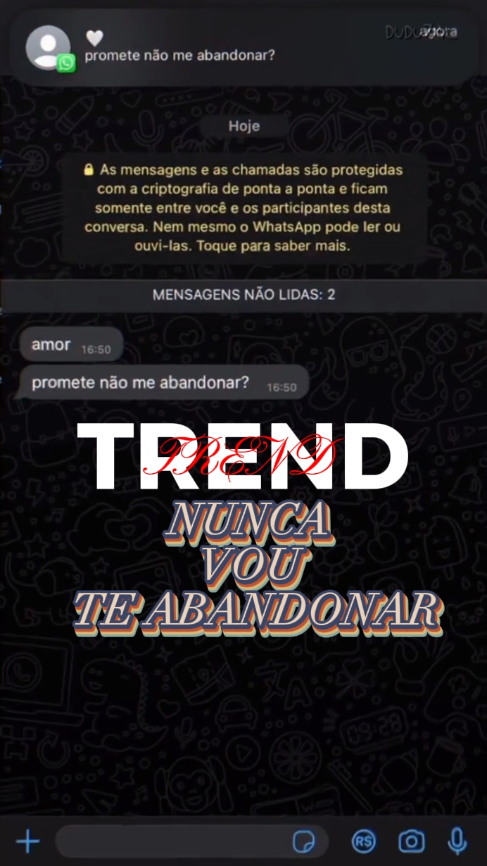 Nunca te abandonarei