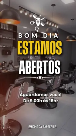 Estamos abertos 