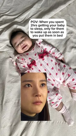 Crying mom