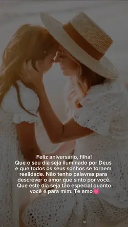 Parabéns filha