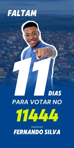 Faltam 11 dias