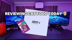 Reviewing Cat Food 💀