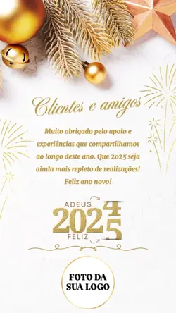 CARTÃO DE ANO NOVO