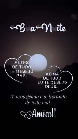 BOA NOITE
