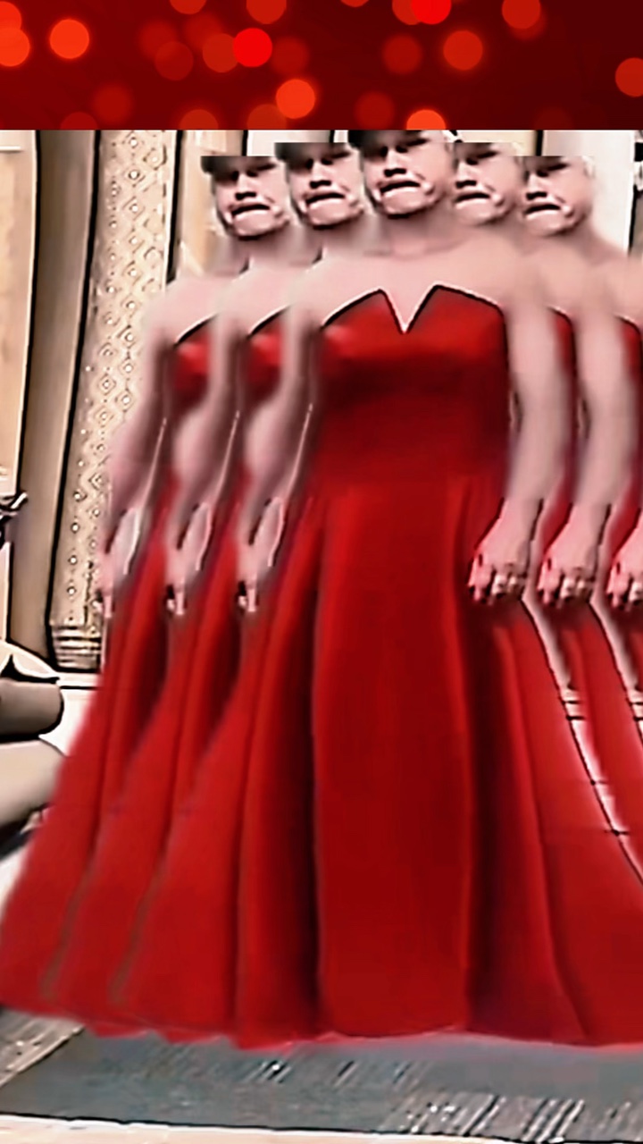 Rotes Kleid