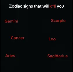 Zodiacs