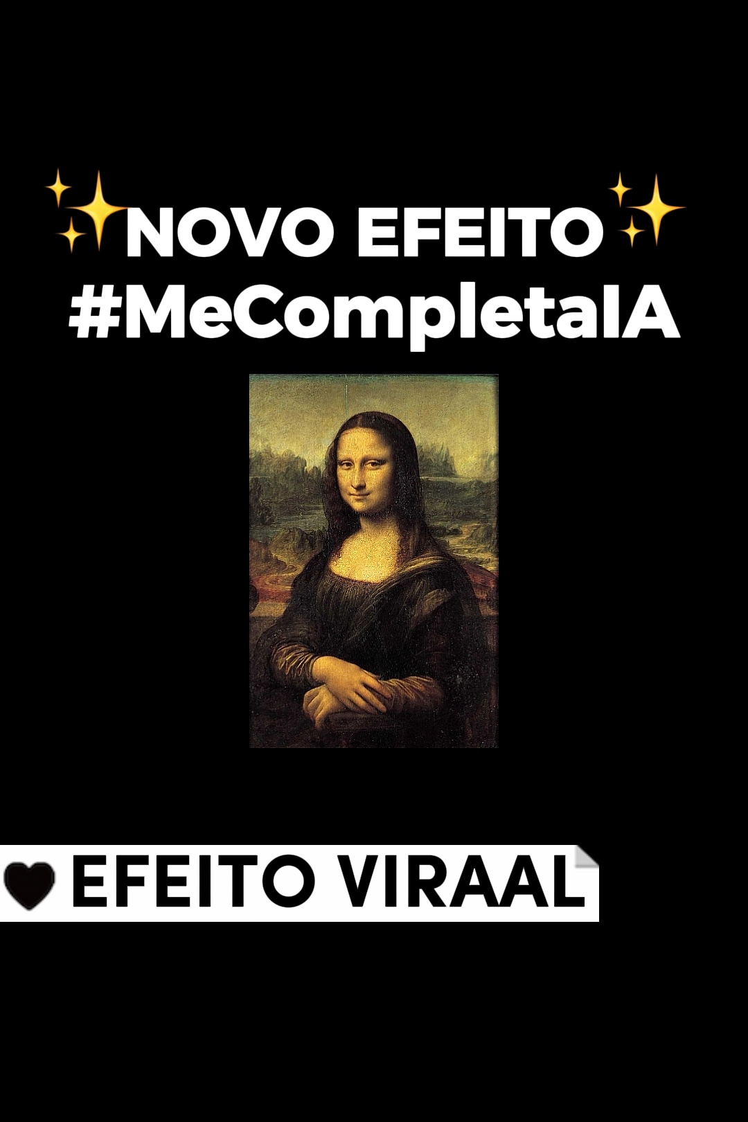 NOVO EFEITO DE IA 🚀