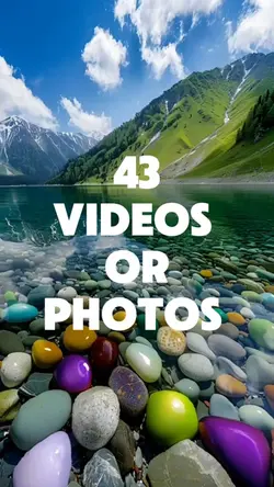 43 videos or photos 