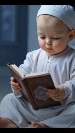 child reading quran