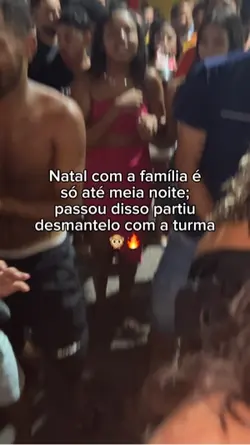 Natal com os amigos