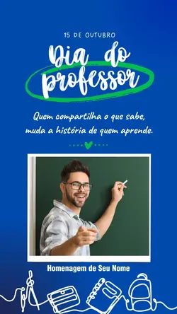 Dia do Professor 🏆 👨‍🏫