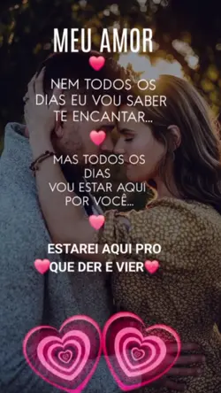 meu amor.