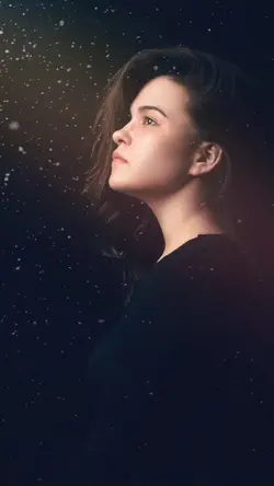snow and girl