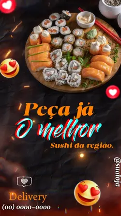 Sushi delivery