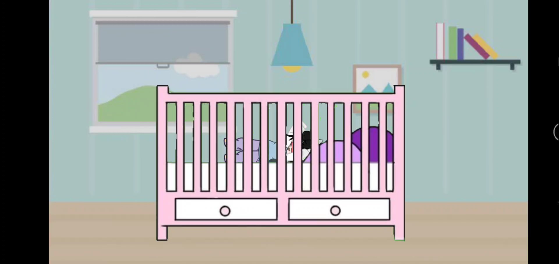 Ela chora o dia inte